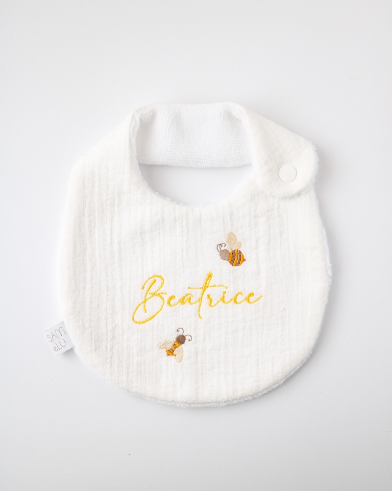 Bavaglino Neonato in Bambù - immagine 2