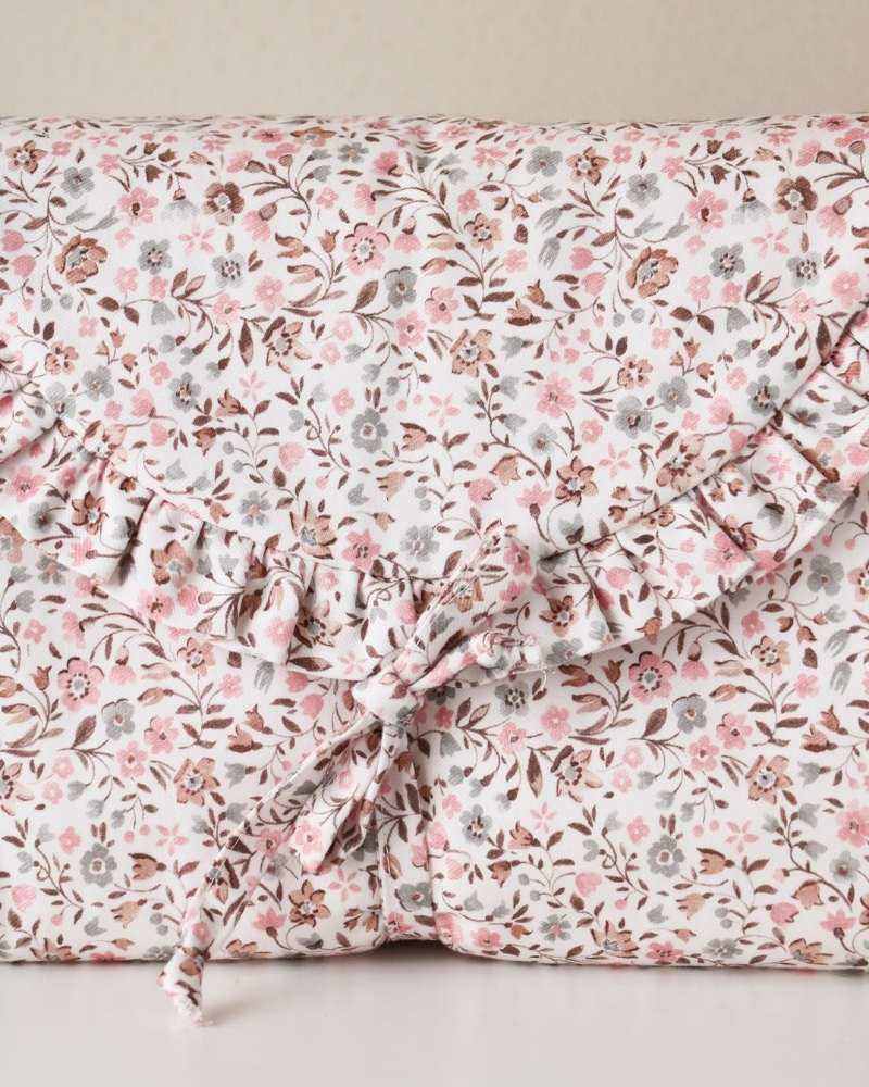 Fasciatoio Nuvola - fiori rosa - immagine 2