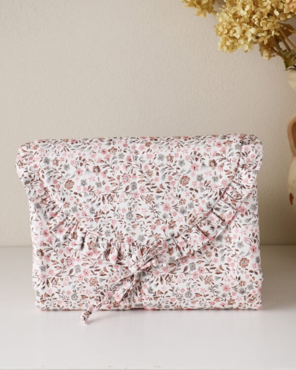 Fasciatoio Nuvola - fiori rosa