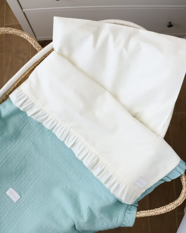 Set Lenzuolino in cotone rouches - giochi